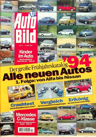 Deckblatt Auto Bild (13/1994)